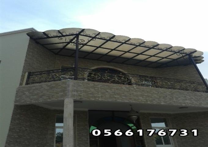 مظلات مداخل فلل